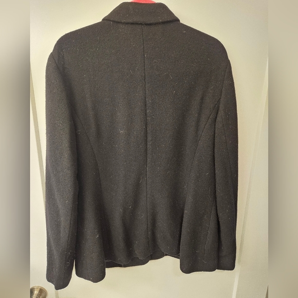 Talbots Wool Blazer Sweater - Black - Size 16 - NWOT - Picture 5 of 5